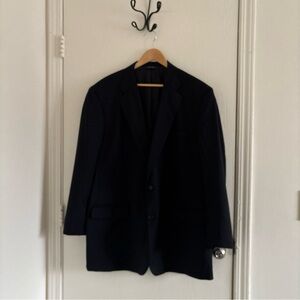 Brooks Brothers Men’s 100% Wool Blazer Jacket Size 48L Made in USA